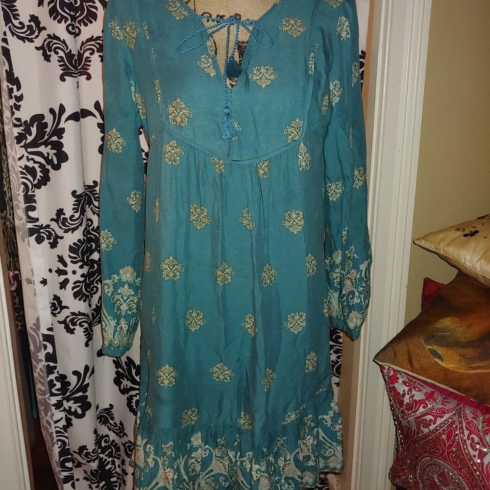 Women's summer dress long sleeve - Picture 1 of 5